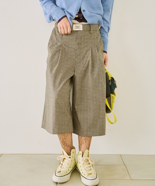 common gull products.（コモンガルプロダクツ）の「薫る朝にこのジョーツ（その他パンツ・レディース・ブラウン系/アイボリー・SMALL/MEDIUM/LARGE）」の6枚目の写真