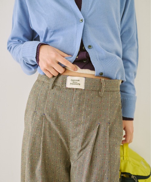 common gull products.（コモンガルプロダクツ）の「薫る朝にこのジョーツ（その他パンツ・レディース・ブラウン系/アイボリー・SMALL/MEDIUM/LARGE）」の4枚目の写真