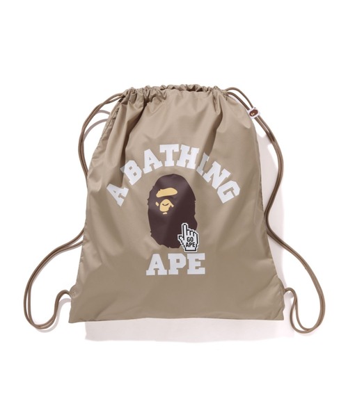 A BATHING APE（アベイシングエイプ）の「GO APE POINTER COLLEGE KNAPSACK BAPEC（バックパック/リュック・メンズ・オリーブ/ブラック/レッド/ネイビー/ベージュ・FREE）」の3枚目の写真