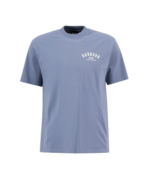 Barbour(バブアー)の「1956グラフィック オーバーサイズTシャツ(Tシャツ/カットソー・メンズ・ホワイト/ライトブルー・42/40/38/36)」の6枚目の写真