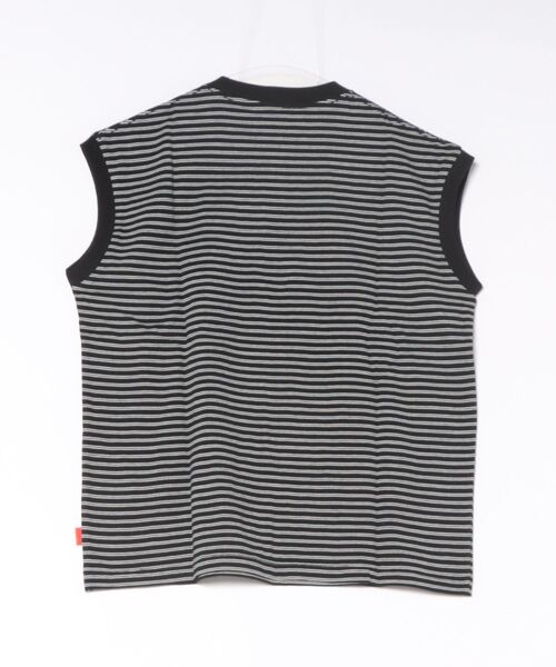 Healthknit(ヘルスニット)の「【Healthknit】26SS Classic Border Jersey Crewneck Sleeveless 51050(Tシャツ/カットソー・レディース・パープル/ブラック・FREE)」の16枚目の写真