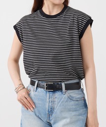 【Healthknit】26SS Classic Border Jersey Crewneck Sleeveless 51050