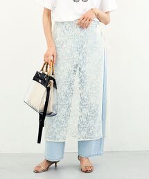 le.coeur blanc | Elisa Novelli レースラップスカート(スカート)