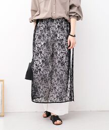 le.coeur blanc | Elisa Novelli レースラップスカート(スカート)