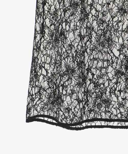 le.coeur blanc（ルクールブラン）の「Elisa Novelli レースラップスカート（スカート・レディース・ホワイト/ブラック・38）」の21枚目の写真