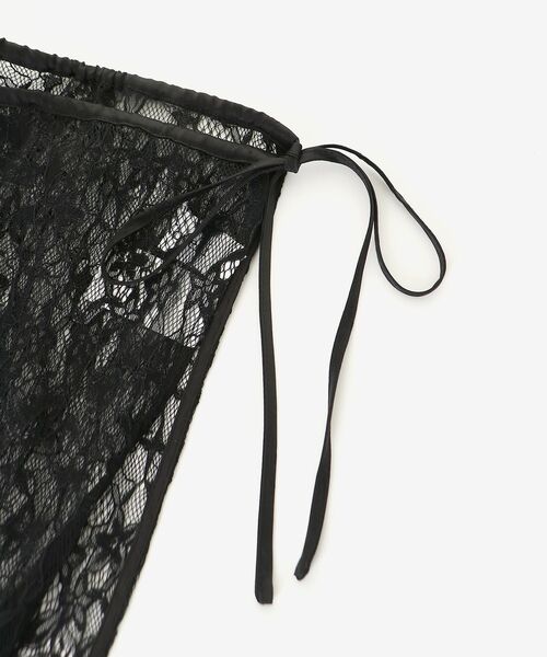 le.coeur blanc（ルクールブラン）の「Elisa Novelli レースラップスカート（スカート・レディース・ホワイト/ブラック・38）」の22枚目の写真