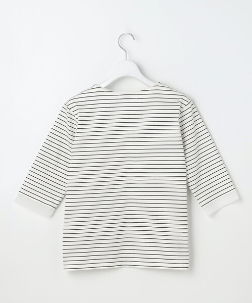 J.PRESS(ジェイプレス)の「スムースジャージー ボーダー カットソー(Tシャツ/カットソー・レディース・ネイビー系1・LARGE/MEDIUM)」の11枚目の写真