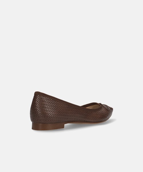 MAMIAN（マミアン）の「ポインテッドトゥ メッシュ バレエシューズ（バレエシューズ・レディース・ベージュ/ホワイト/ダークブラウン/ブラック・24.5cm/24.0cm/23.5cm/23.0cm/22.5cm/25.0cm）」の21枚目の写真