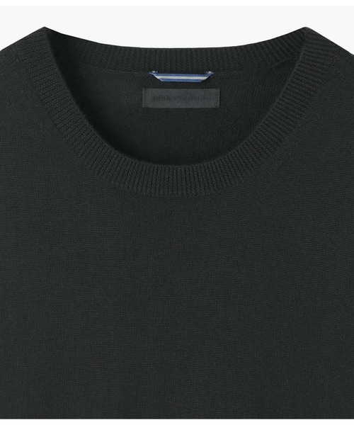 junhashimoto(ジュンハシモト)の「12G CREW NECK KNIT(ニット/セーター・メンズ・ブラック/ベージュ/ライトグリーン・5/4)」の4枚目の写真