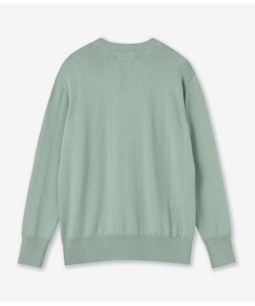 junhashimoto(ジュンハシモト)の「12G CREW NECK KNIT(ニット/セーター・メンズ・ブラック/ベージュ/ライトグリーン・5/4)」の14枚目の写真