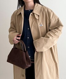 fredy emue | 【GEVACO/ゲバコ】ステンカラーコート(ステンカラーコート)