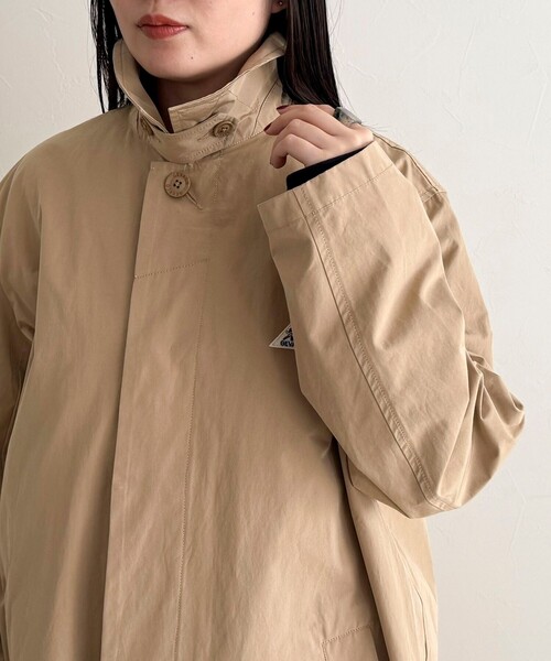fredy emue(フレディエミュ)の「【GEVACO/ゲバコ】ステンカラーコート(ステンカラーコート・レディース・ベージュ・38)」の7枚目の写真