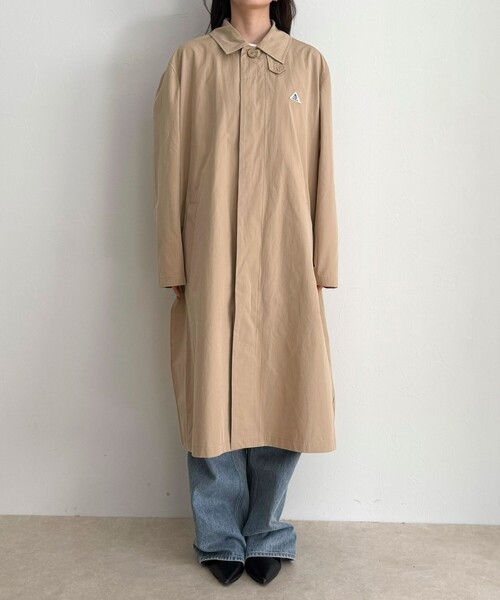 fredy emue(フレディエミュ)の「【GEVACO/ゲバコ】ステンカラーコート(ステンカラーコート・レディース・ベージュ・38)」の10枚目の写真