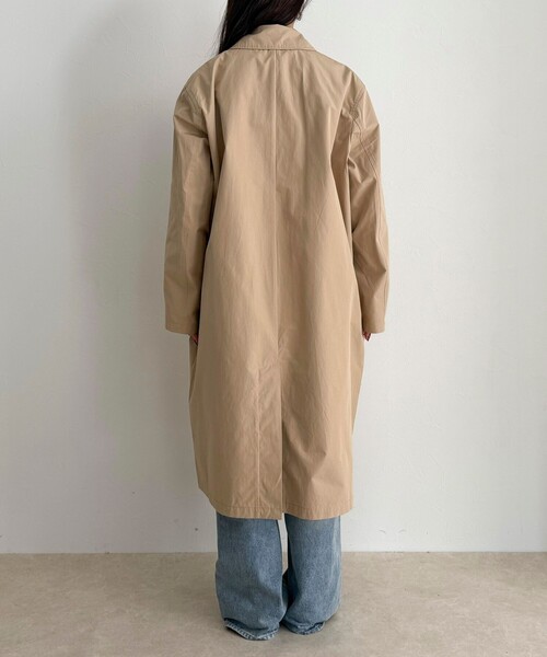 fredy emue(フレディエミュ)の「【GEVACO/ゲバコ】ステンカラーコート(ステンカラーコート・レディース・ベージュ・38)」の11枚目の写真