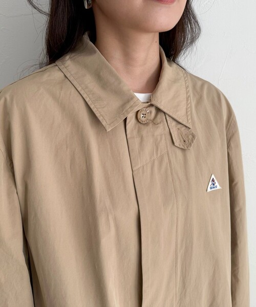 fredy emue(フレディエミュ)の「【GEVACO/ゲバコ】ステンカラーコート(ステンカラーコート・レディース・ベージュ・38)」の14枚目の写真