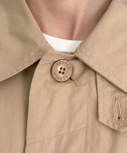 fredy emue(フレディエミュ)の「【GEVACO/ゲバコ】ステンカラーコート(ステンカラーコート・レディース・ベージュ・38)」の15枚目の写真