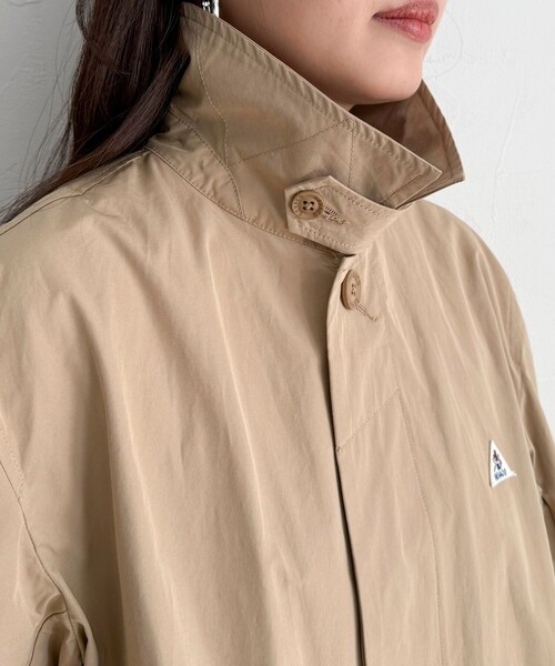 fredy emue(フレディエミュ)の「【GEVACO/ゲバコ】ステンカラーコート(ステンカラーコート・レディース・ベージュ・38)」の16枚目の写真
