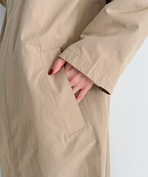 fredy emue(フレディエミュ)の「【GEVACO/ゲバコ】ステンカラーコート(ステンカラーコート・レディース・ベージュ・38)」の19枚目の写真