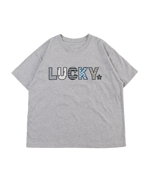 WC(ダブル シー)の「パッチワークロゴビッグT(Tシャツ/カットソー・レディース・グレー/ホワイト・FREE)」の21枚目の写真