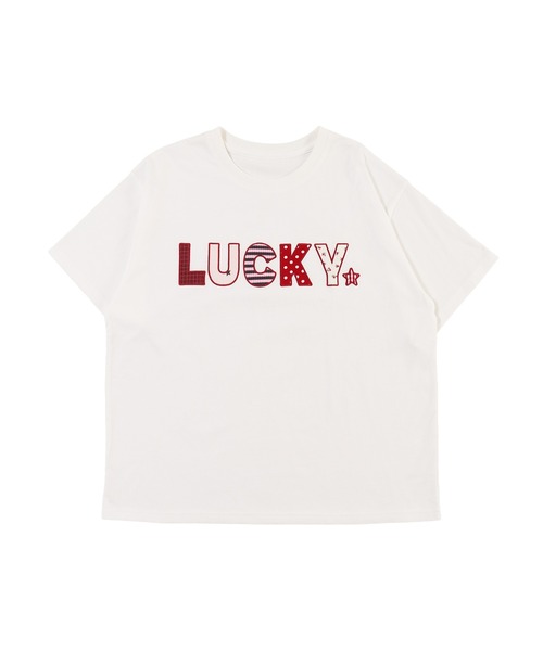 WC(ダブル シー)の「パッチワークロゴビッグT(Tシャツ/カットソー・レディース・グレー/ホワイト・FREE)」の20枚目の写真