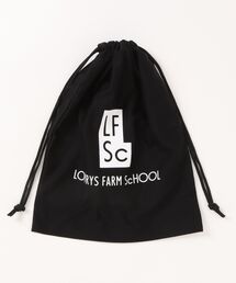 LOWRYS FARM SCHOOL（ローリーズファームスクール）の「ロゴ巾着 (Mサイズ)（ポーチ）」