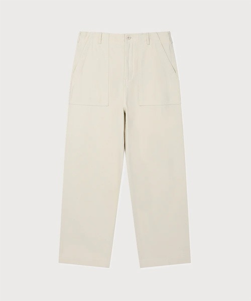 COVERNAT（カバーナット）の「[SOOBIN着用] WIDE BACK SATIN FATIGUE PANTS（その他パンツ・メンズ・アイボリー/オリーブ・SMALL/MEDIUM/LARGE/X-LARGE）」の8枚目の写真
