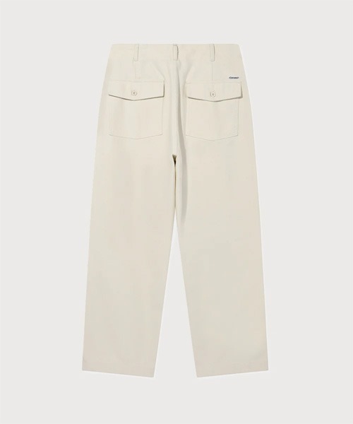 COVERNAT（カバーナット）の「[SOOBIN着用] WIDE BACK SATIN FATIGUE PANTS（その他パンツ・メンズ・アイボリー/オリーブ・SMALL/MEDIUM/LARGE/X-LARGE）」の9枚目の写真