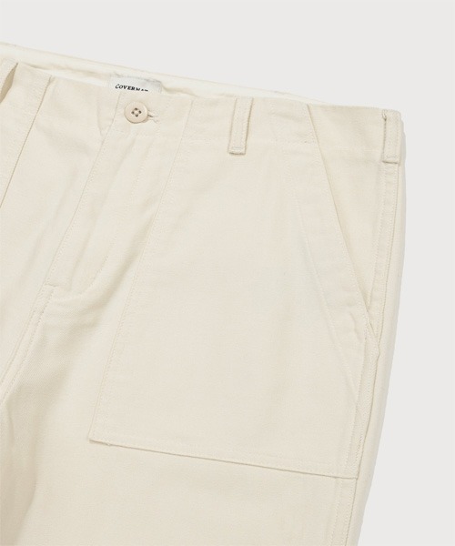 COVERNAT（カバーナット）の「[SOOBIN着用] WIDE BACK SATIN FATIGUE PANTS（その他パンツ・メンズ・アイボリー/オリーブ・SMALL/MEDIUM/LARGE/X-LARGE）」の14枚目の写真
