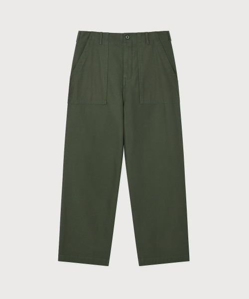 COVERNAT（カバーナット）の「[SOOBIN着用] WIDE BACK SATIN FATIGUE PANTS（その他パンツ・メンズ・アイボリー/オリーブ・SMALL/MEDIUM/LARGE/X-LARGE）」の22枚目の写真