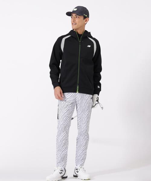 New Balance Golf(ニューバランスゴルフ)の「【new balance golf】スウェット フルジップ フーディー (MENS)(スウェット・メンズ・ブラック/グレー・LARGE/MEDIUM/X-LARGE)」の3枚目の写真