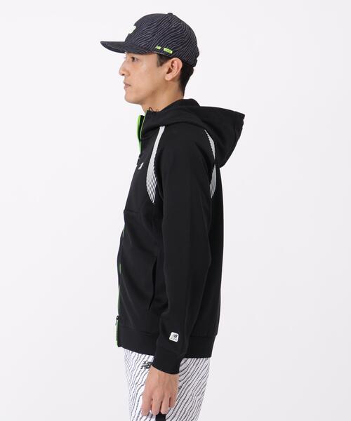 New Balance Golf(ニューバランスゴルフ)の「【new balance golf】スウェット フルジップ フーディー (MENS)(スウェット・メンズ・ブラック/グレー・LARGE/MEDIUM/X-LARGE)」の5枚目の写真