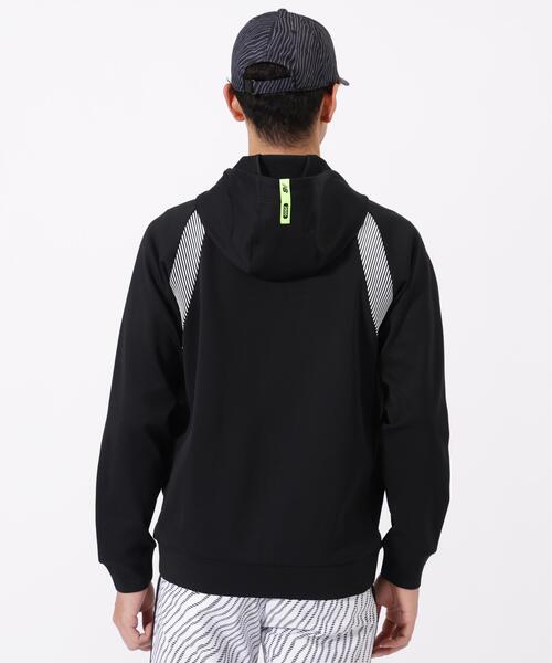 New Balance Golf(ニューバランスゴルフ)の「【new balance golf】スウェット フルジップ フーディー (MENS)(スウェット・メンズ・ブラック/グレー・LARGE/MEDIUM/X-LARGE)」の6枚目の写真