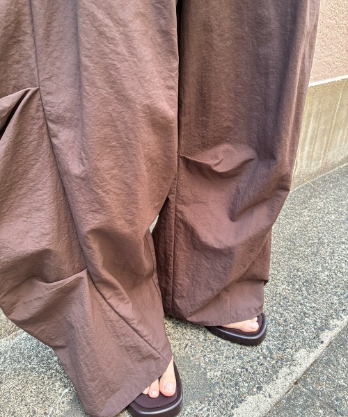 AIC.（エーアイシー）の「コクーンタックワイドパンツ（その他パンツ・レディース・ブラック/オリーブ/ダークブラウン・FREE）」の10枚目の写真