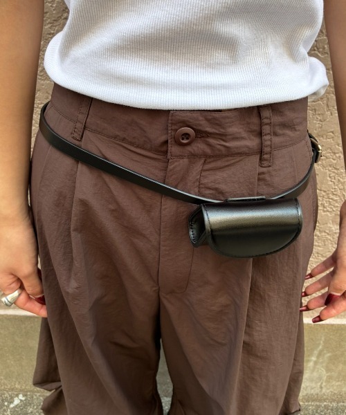 AIC.（エーアイシー）の「コクーンタックワイドパンツ（その他パンツ・レディース・ブラック/オリーブ/ダークブラウン・FREE）」の12枚目の写真