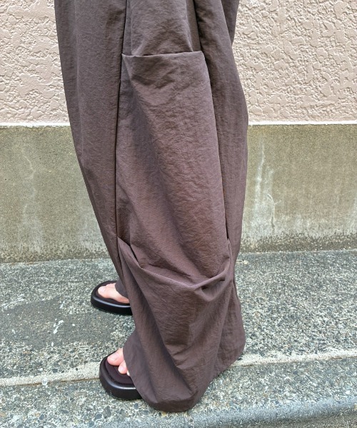 AIC.（エーアイシー）の「コクーンタックワイドパンツ（その他パンツ・レディース・ブラック/オリーブ/ダークブラウン・FREE）」の11枚目の写真