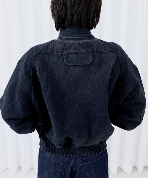 OUAT（オーユーエーティー）の「JUTE BLOUSON（ブルゾン・メンズ・ブラック・3/2）」の4枚目の写真