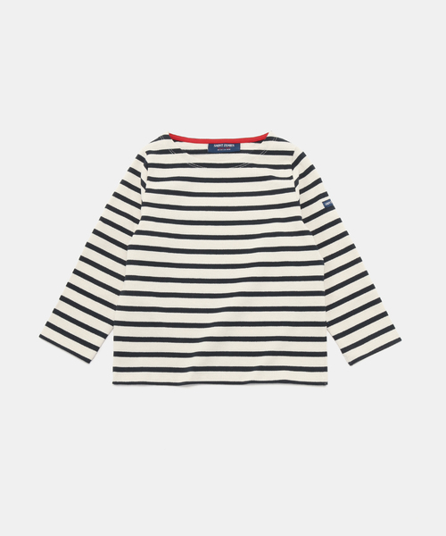 IENA ENFANT（イエナアンファン）の「【saint james/セントジェームス】 VAUJANY E カットソー kids（Tシャツ/カットソー・キッズ・ピンク系その他/レッド・120/110/100）」の7枚目の写真