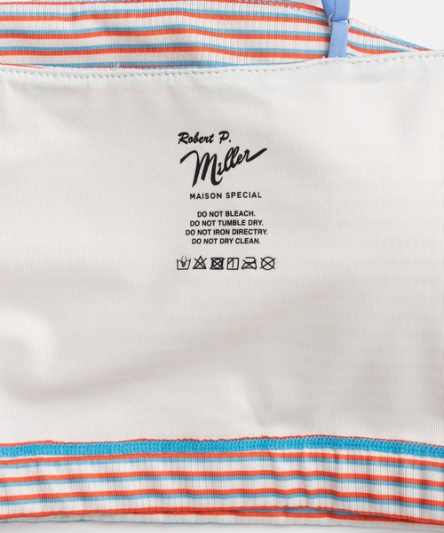 MAISON SPECIAL(メゾンスペシャル)の「【Miller×MAISON SPECIAL】Millerコラボ2WAYアシンメトリーインナー(その他トップス・レディース・レッド/グリーン・FREE)」の9枚目の写真