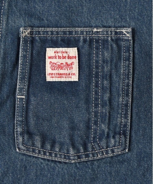 Levi's(リーバイス)の「【Levi's】クラシック カバーオール (ワークジャケット / ヴィンテージデニム / アメカジ )(カバーオール・メンズ・ダークインディゴブルー・M)」の5枚目の写真