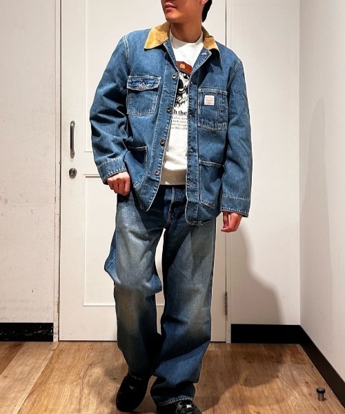 Levi's(リーバイス)の「【Levi's】クラシック カバーオール (ワークジャケット / ヴィンテージデニム / アメカジ )(カバーオール・メンズ・ダークインディゴブルー・M)」の12枚目の写真