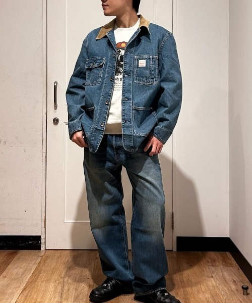 Levi's(リーバイス)の「【Levi's】クラシック カバーオール (ワークジャケット / ヴィンテージデニム / アメカジ )(カバーオール・メンズ・ダークインディゴブルー・M)」の13枚目の写真