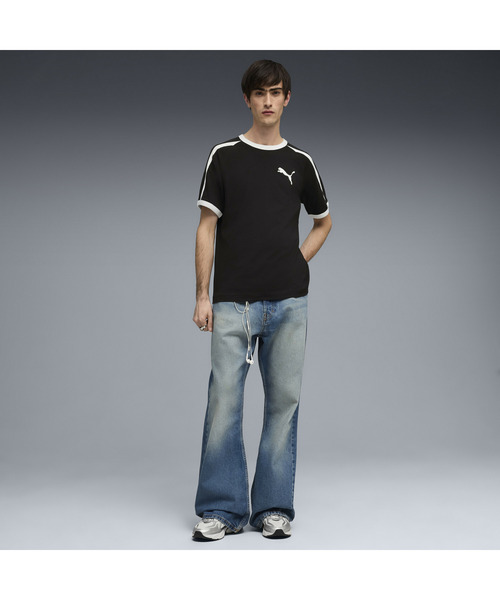 PUMA(プーマ)の「PUMA プーマ メンズ T7 ビッグ キャット リンガー 半袖 Tシャツ(Tシャツ/カットソー・メンズ・ホワイト/ブラック・LARGE/SMALL/MEDIUM/XX-LARGE/X-LARGE)」の8枚目の写真