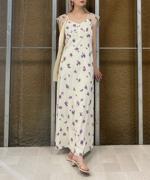 Ameri（アメリ）の「＜ZOZOTOWN限定＞ELENA CORSET NARROW DRESS（ドレス・レディース・アイボリー/ベージュ/ブラウン・SMALL/MEDIUM）」の2枚目の写真