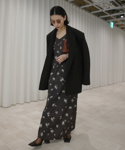 Ameri（アメリ）の「＜ZOZOTOWN限定＞ELENA CORSET NARROW DRESS（ドレス・レディース・アイボリー/ベージュ/ブラウン・SMALL/MEDIUM）」の8枚目の写真