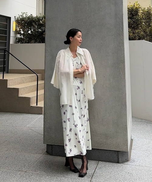 Ameri（アメリ）の「＜ZOZOTOWN限定＞ELENA CORSET NARROW DRESS（ドレス・レディース・アイボリー/ベージュ/ブラウン・SMALL/MEDIUM）」の15枚目の写真