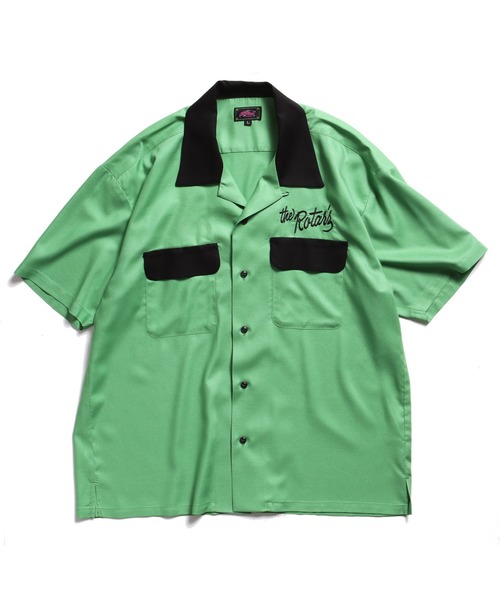 ROTAR（ローター）の「Bicolor Bowling Shirt（シャツ/ブラウス・メンズ・グリーン系その他/ブラック・MEDIUM/LARGE/X-LARGE）」の4枚目の写真