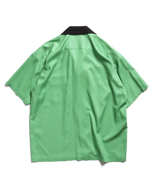 ROTAR（ローター）の「Bicolor Bowling Shirt（シャツ/ブラウス・メンズ・グリーン系その他/ブラック・MEDIUM/LARGE/X-LARGE）」の5枚目の写真