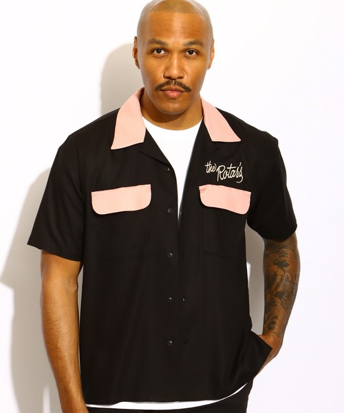ROTAR（ローター）の「Bicolor Bowling Shirt（シャツ/ブラウス・メンズ・グリーン系その他/ブラック・MEDIUM/LARGE/X-LARGE）」の16枚目の写真