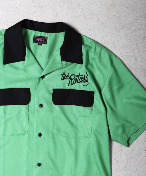 ROTAR（ローター）の「Bicolor Bowling Shirt（シャツ/ブラウス・メンズ・グリーン系その他/ブラック・MEDIUM/LARGE/X-LARGE）」の13枚目の写真