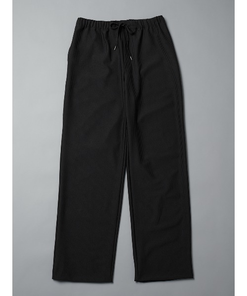 GOOVI（グービ）の「GOOVI／イージーパンツ／ウォッシャブル／ストレッチ／トリコットシアサッカー（スーツパンツ・メンズ・グレー/ブラック・1/2/3）」の2枚目の写真